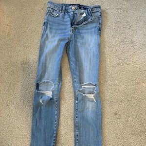 Size 26 Hollister blue jeans